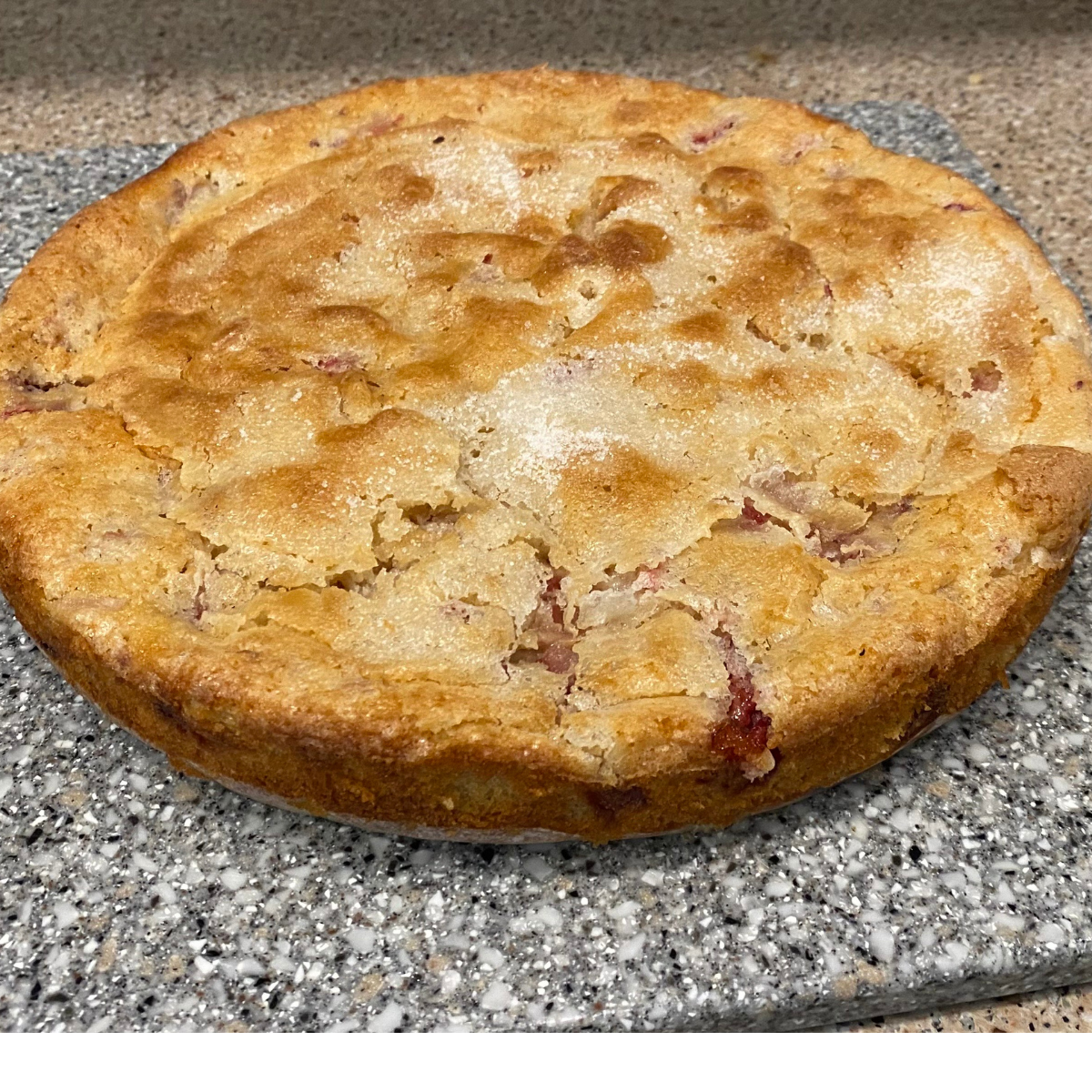 French Strawberry Cake Slice