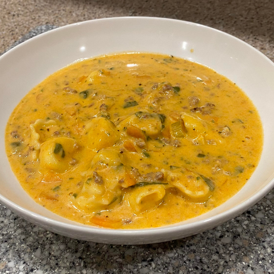 Cream of Tortellini Soup